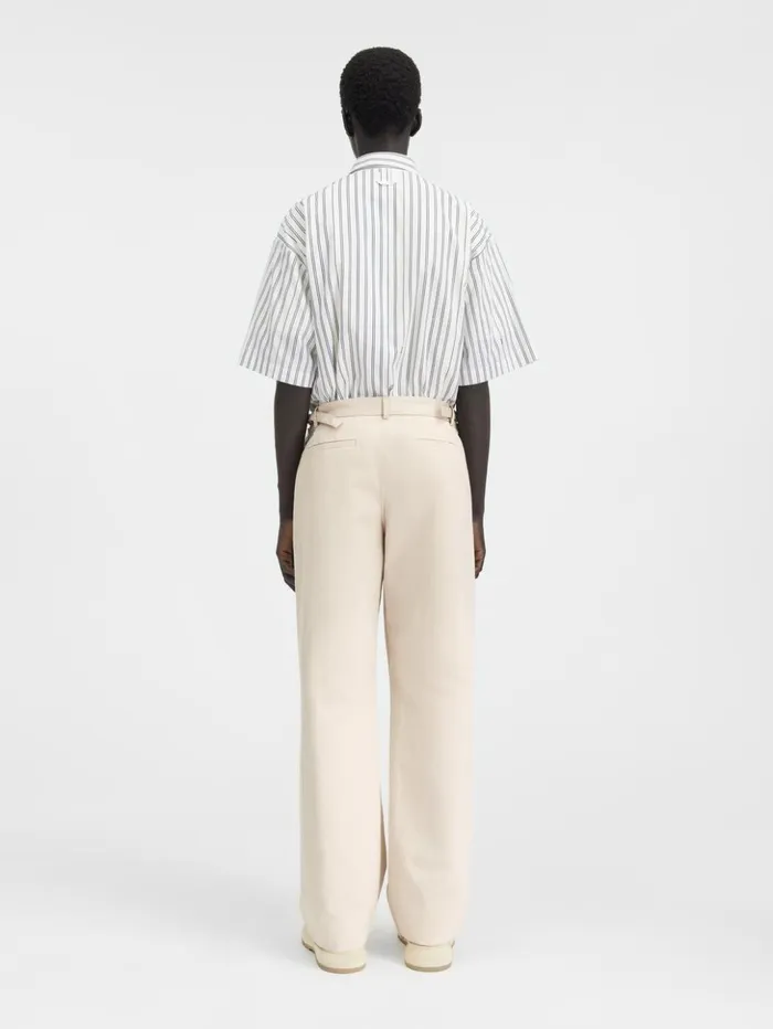 Men Trousers and Shorts JACQUEMUS The Jean Pants Beige