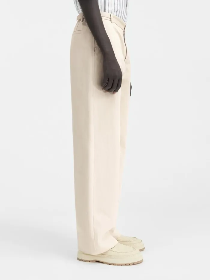 Men Trousers and Shorts JACQUEMUS The Jean Pants Beige