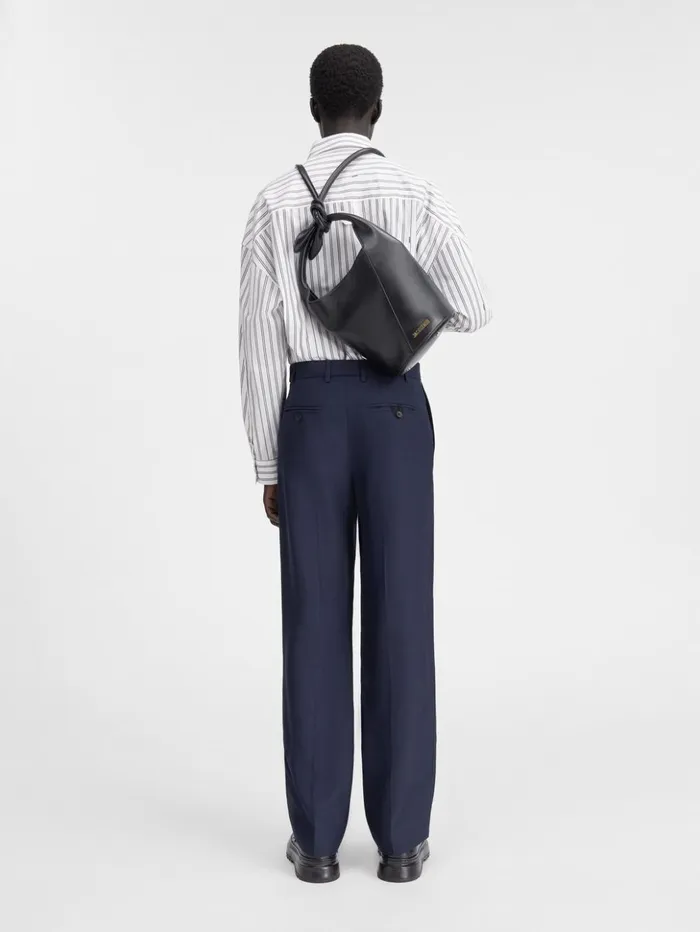 Men Trousers and Shorts JACQUEMUS The Melo Pants Dark Navy