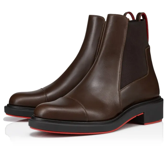 Men Urbino Chelsea Boots 8211 Calf Leather 8211 Cosme Christian Louboutin Boots