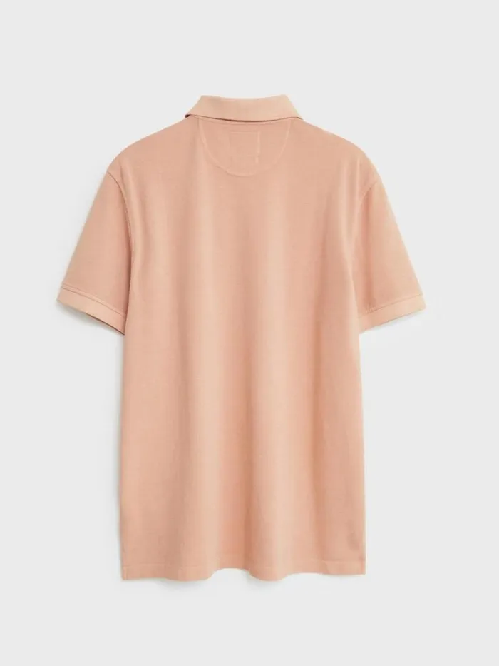 Men Utility Polo Light Pink White Stuff Polo Shirts