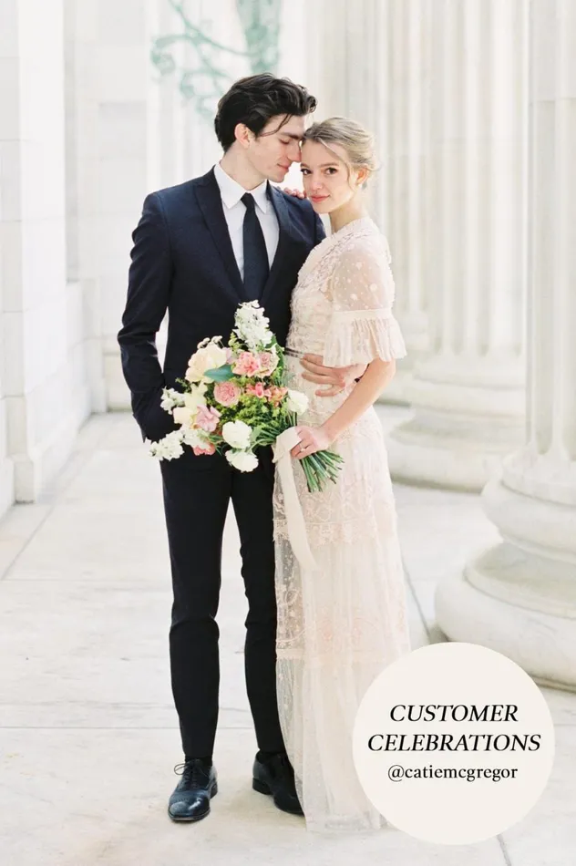 Midsummer Lace Gown Champagne Women Needle and Thread Dresses