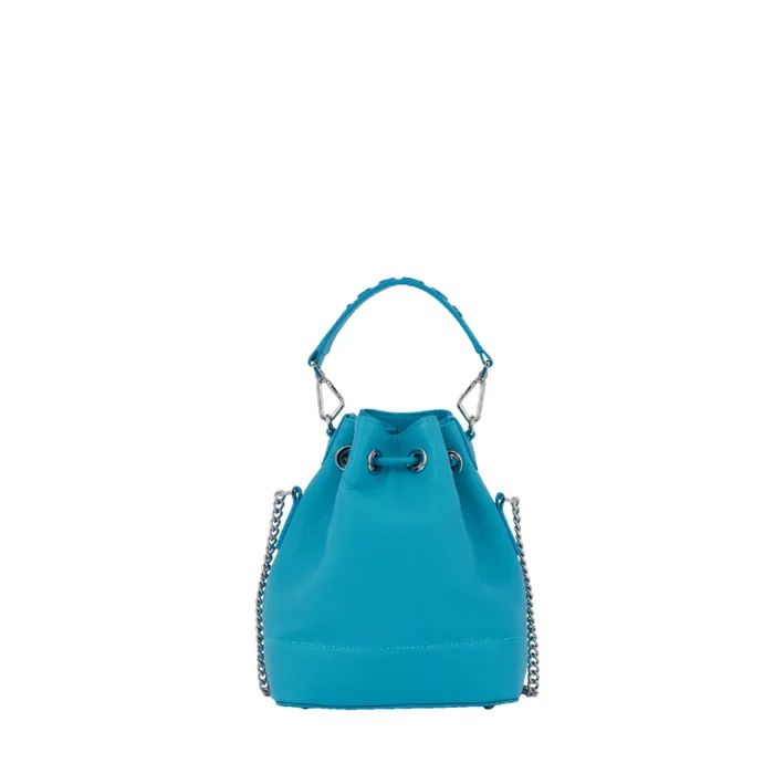 Mini Bucket Bag Oceanapple Green Women Lancel Hand Bags