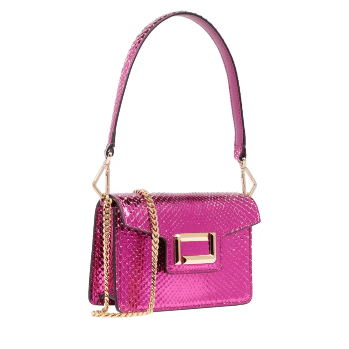 Mini Flap Bag Fuschia Women Lancel Hand Bags