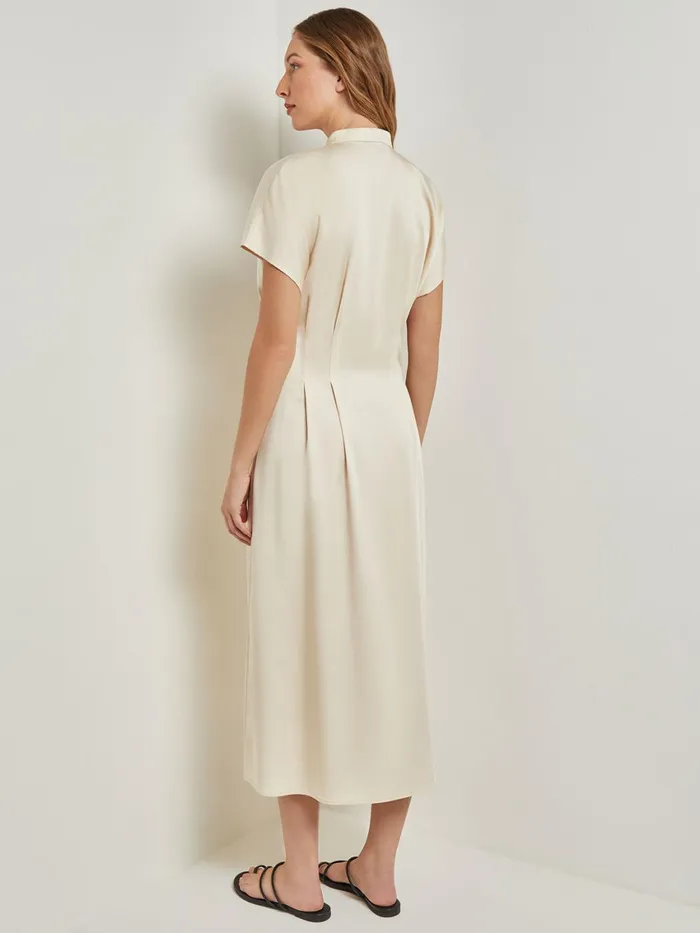 Misook Midi Fit and Flare Dress 8211 Dolman Sleeve Woven Women Dresses Misook Midi Fit and Flare Dress 8211 Dolman Sleeve Woven Women Dresses