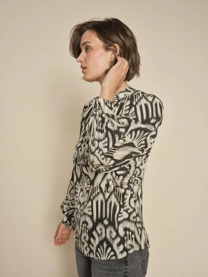 MMBirna Noelli Blouse Black Women Blouses and Tops MOS MOSH