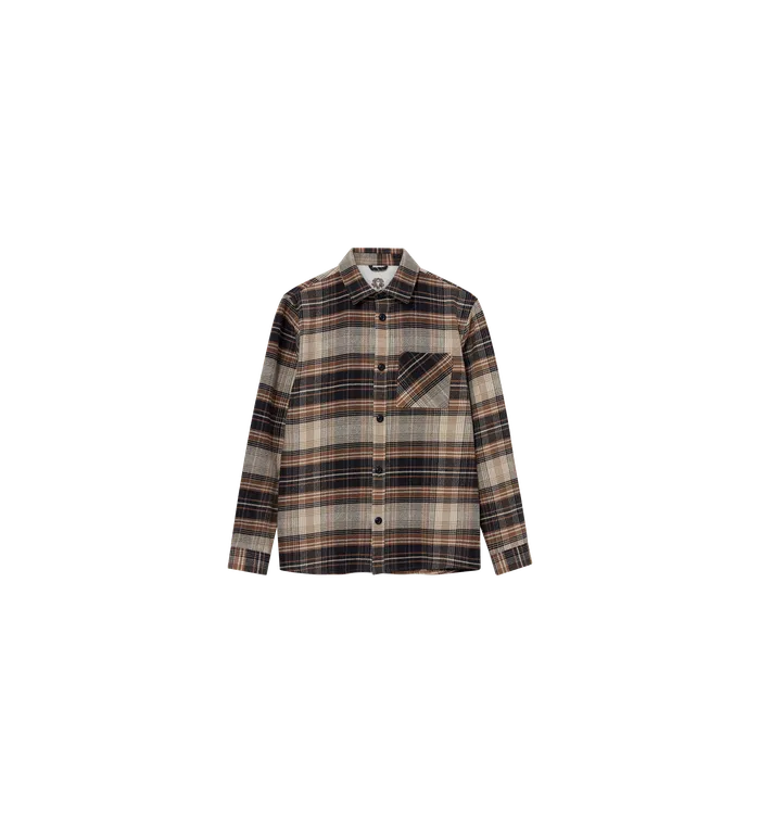 MOS MOSH Shirts Men MMGDavid Lavato Shirt Navy Check MOS MOSH Shirts Men MMGDavid Lavato Shirt Navy Check