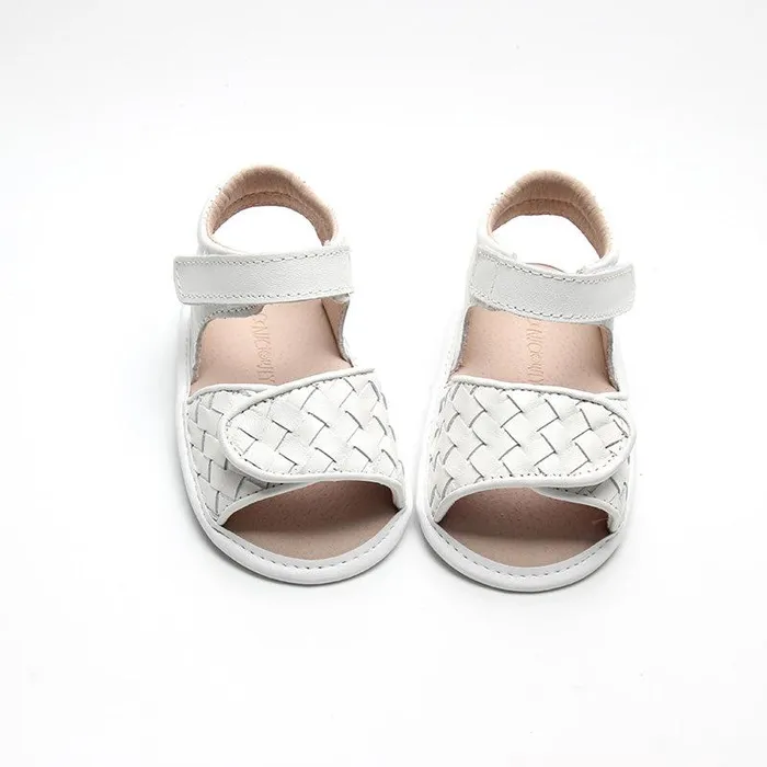 Nisolo Baby Toddler and Kids Shoes Women Woven Soft Sole Sandal Cotton