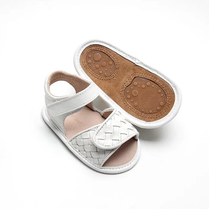 Nisolo Baby Toddler and Kids Shoes Women Woven Soft Sole Sandal Cotton