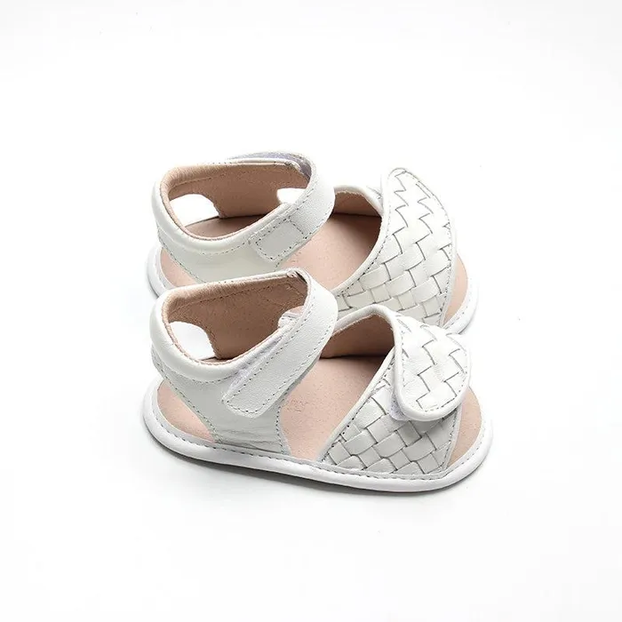 Nisolo Baby Toddler and Kids Shoes Women Woven Soft Sole Sandal Cotton