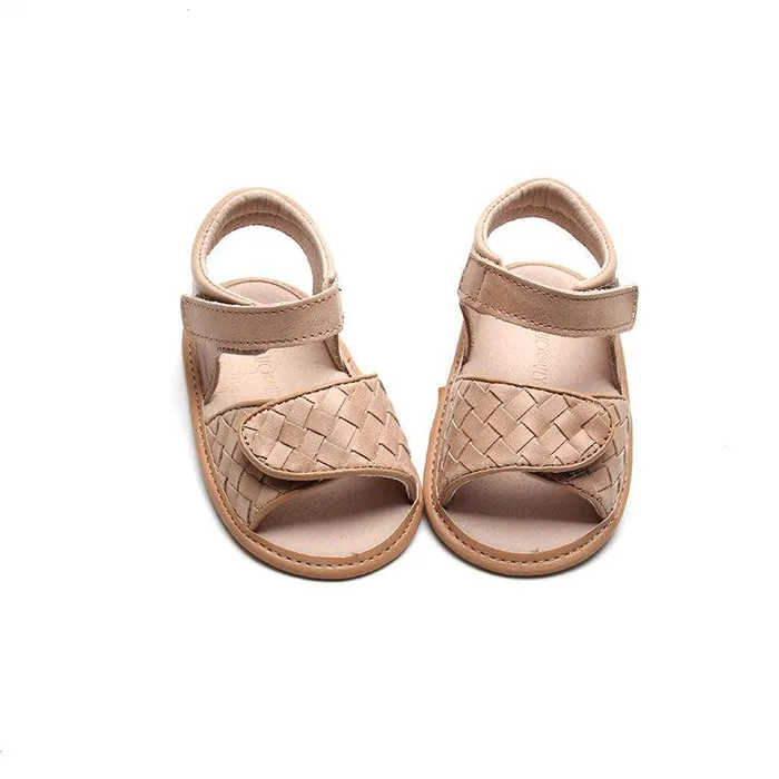 Nisolo Baby Toddler and Kids Shoes Women Woven Soft Sole Sandal Stone Stone