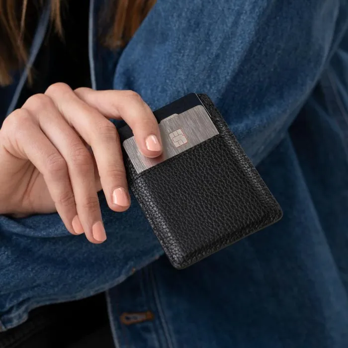 Nisolo Bags and Wallets Men Nico Card Case Wallet Black