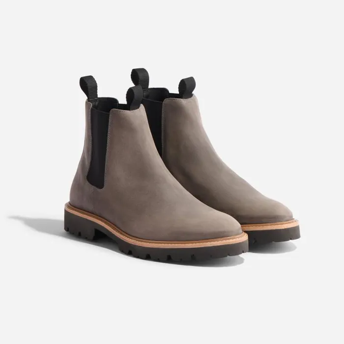 Nisolo Boots Men GoTo Chelsea Boot 20 Grey