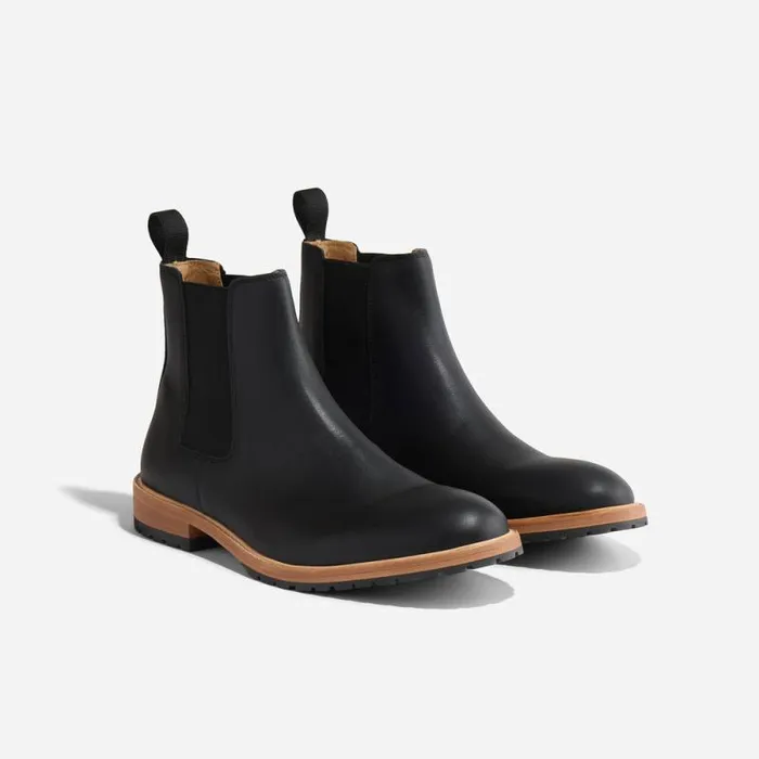 Nisolo Boots Men Marco Everyday Chelsea Boot Black