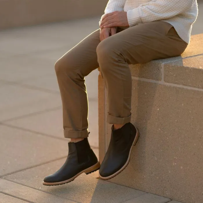 Nisolo Boots Men Marco Everyday Chelsea Boot Black Nisolo Boots Men Marco Everyday Chelsea Boot Black