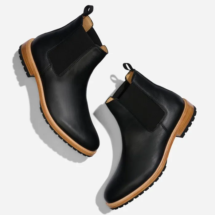 Nisolo Boots Men Marco Everyday Chelsea Boot Black Nisolo Boots Men Marco Everyday Chelsea Boot Black