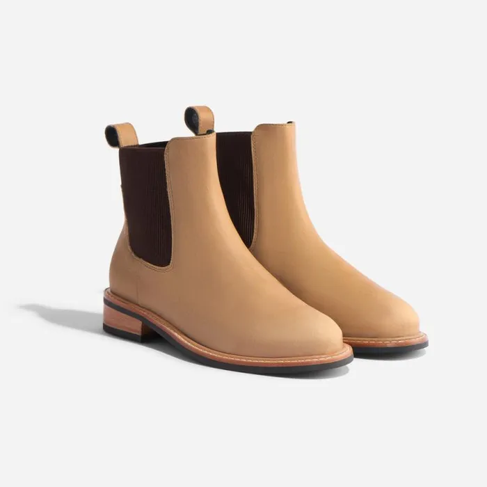 Nisolo Boots Women Carmen Chelsea Boot 20 Almond