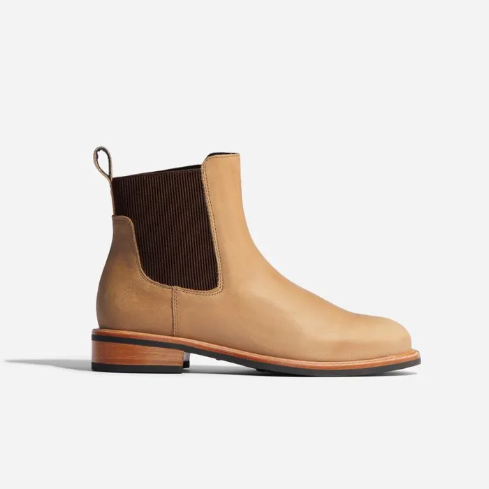 Nisolo Boots Women Carmen Chelsea Boot 20 Almond Nisolo Boots Women Carmen Chelsea Boot 20 Almond