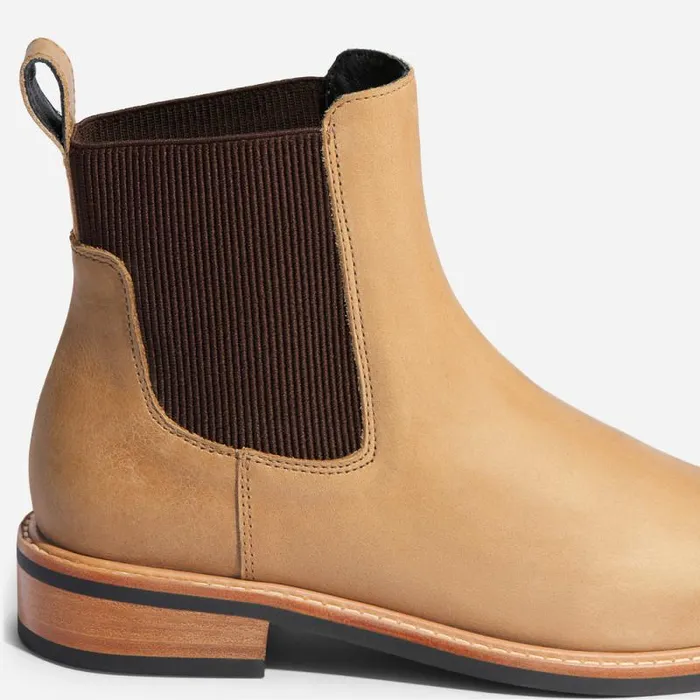 Nisolo Boots Women Carmen Chelsea Boot 20 Almond Nisolo Boots Women Carmen Chelsea Boot 20 Almond