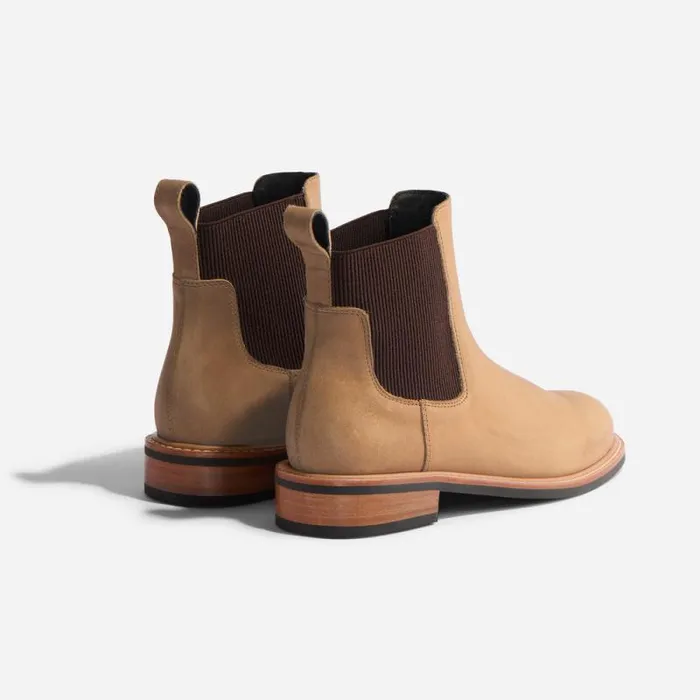 Nisolo Boots Women Carmen Chelsea Boot 20 Almond Nisolo Boots Women Carmen Chelsea Boot 20 Almond