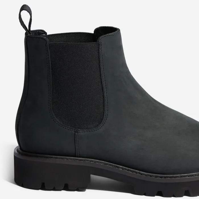 Nisolo Boots Women GoTo Lug Chelsea Boot 20 Black