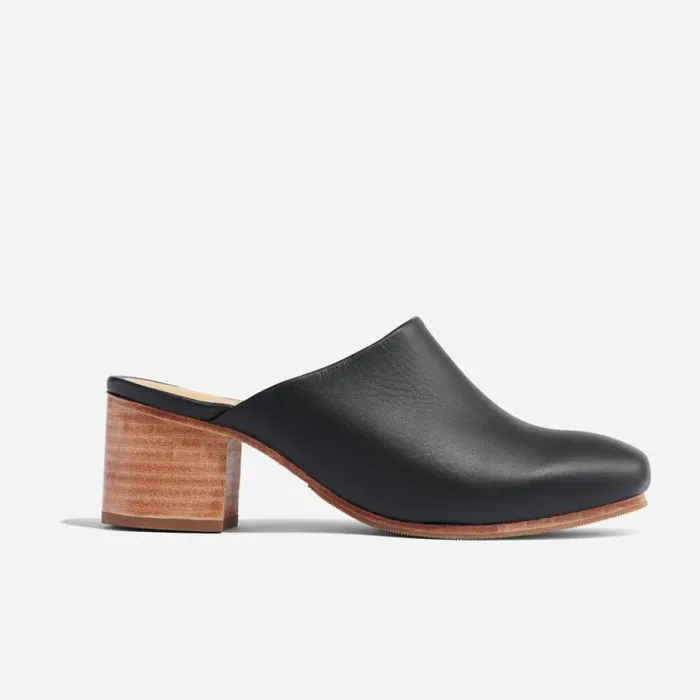 Nisolo Heels Women AllDay Heeled Mule Black
