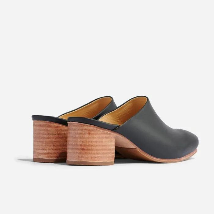 Nisolo Heels Women AllDay Heeled Mule Black