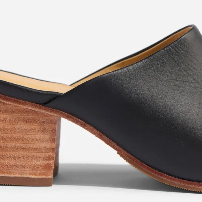 Nisolo Heels Women AllDay Heeled Mule Black