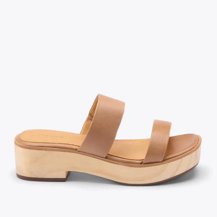 Nisolo Heels Women Ellie AllDay Clog Almond Nisolo Heels Women Ellie AllDay Clog Almond