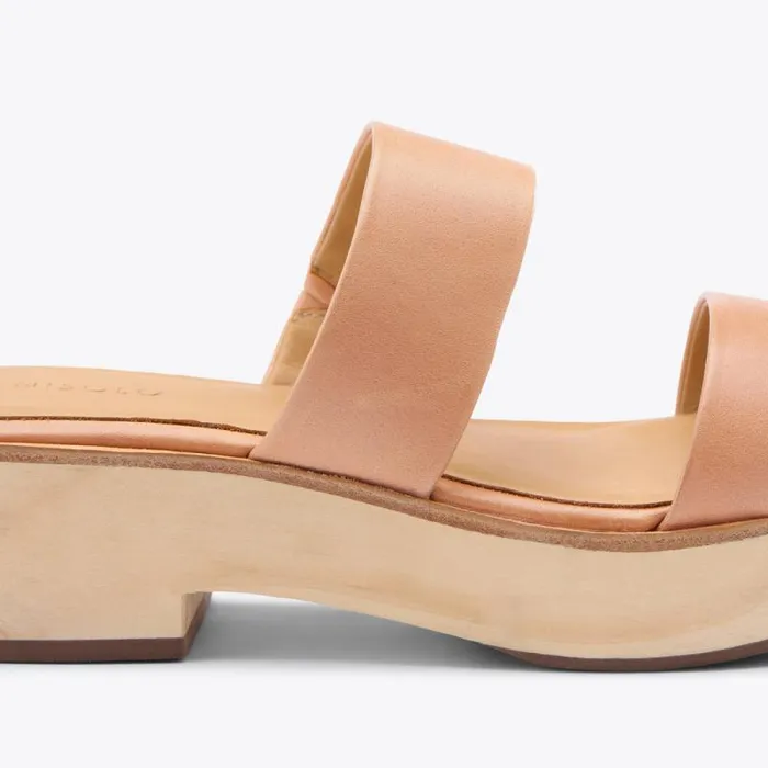 Nisolo Heels Women Ellie AllDay Clog Almond Nisolo Heels Women Ellie AllDay Clog Almond