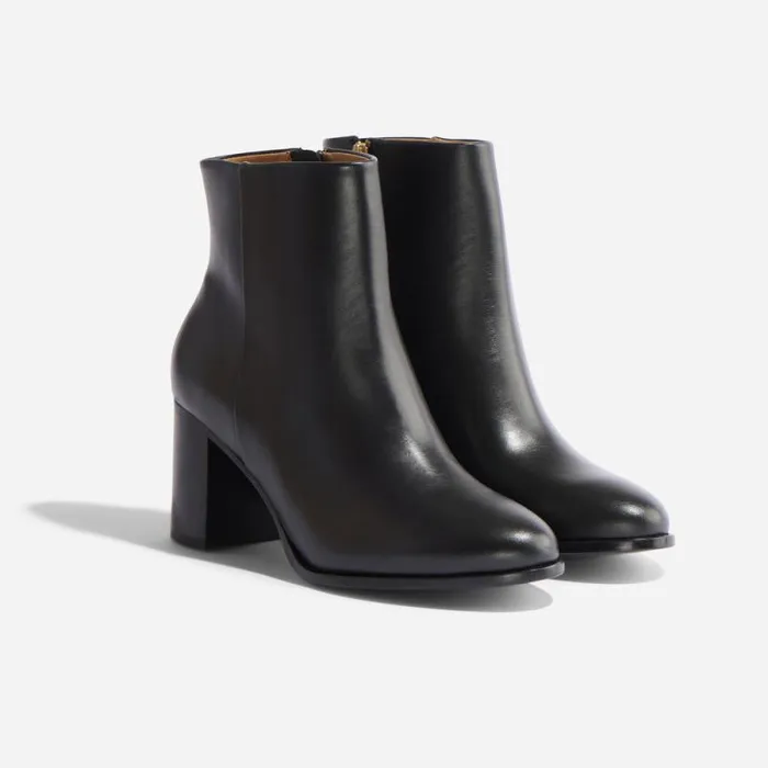 Nisolo Heels Women Lia Heeled Bootie Black