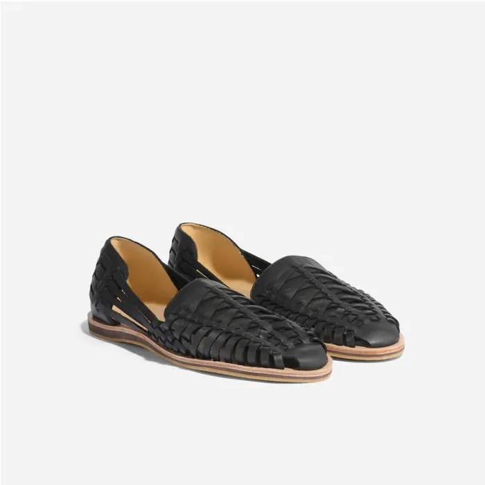 Nisolo Oxfords and Loafers Men Huarache Sandal Black