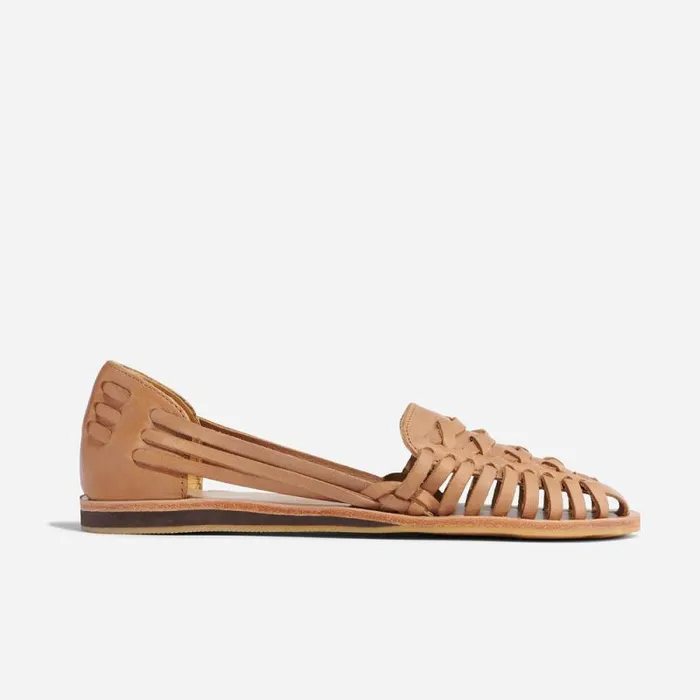 Nisolo Sandals Women Huarache Sandal Almond Nisolo Sandals Women Huarache Sandal Almond