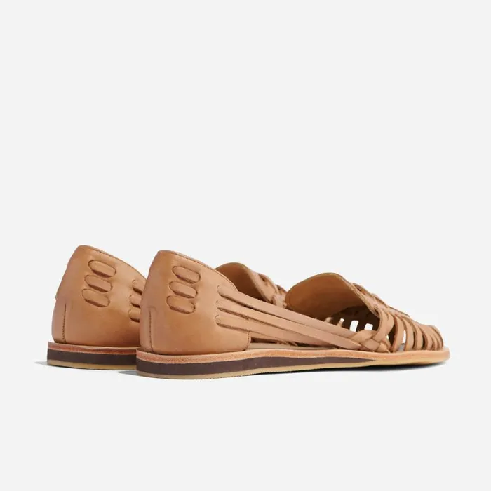 Nisolo Sandals Women Huarache Sandal Almond Nisolo Sandals Women Huarache Sandal Almond
