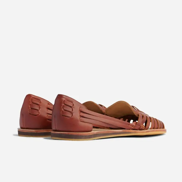 Nisolo Sandals Women Huarache Sandal Brandy Nisolo Sandals Women Huarache Sandal Brandy
