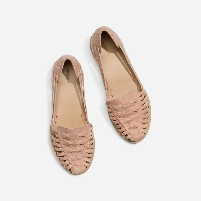 Nisolo Sandals Women Huarache Sandal Desert Rose Nisolo Sandals Women Huarache Sandal Desert Rose