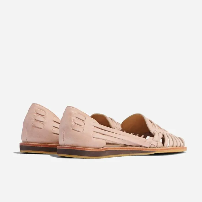 Nisolo Sandals Women Huarache Sandal Desert Rose Nisolo Sandals Women Huarache Sandal Desert Rose