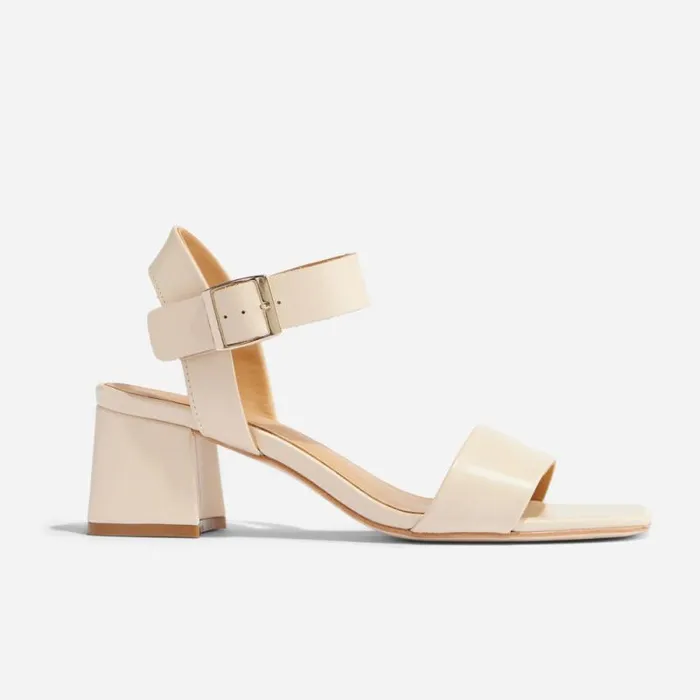Nisolo Sandals Women Stella GoTo Block Heel Sandal Bone Nisolo Sandals Women Stella GoTo Block Heel Sandal Bone