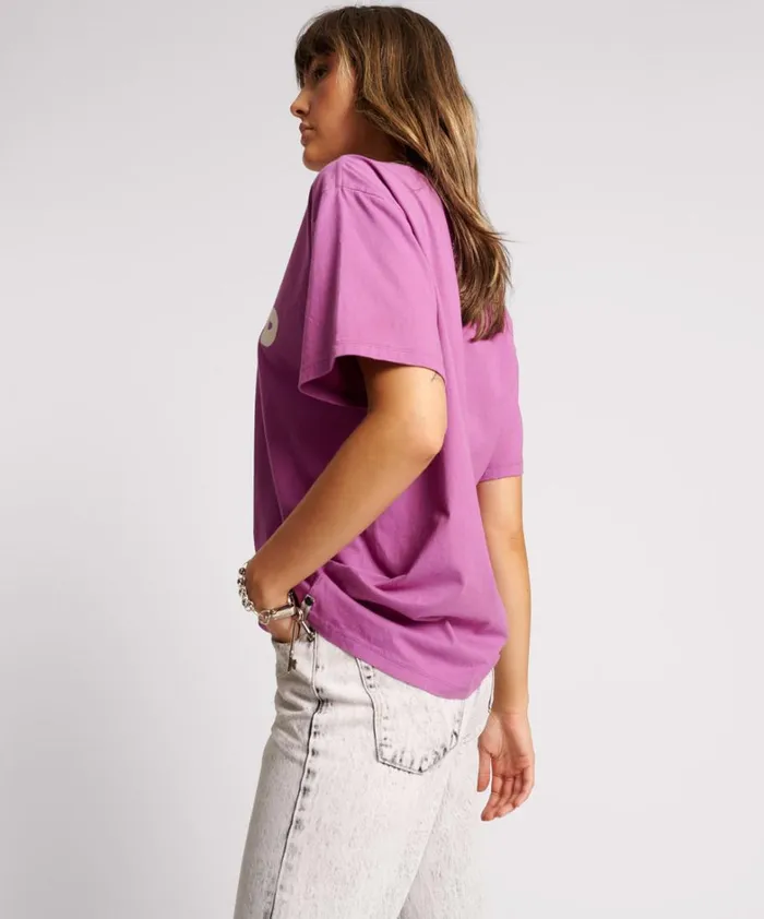 One Teaspoon Basic Tees ITS A WILD WORLD BASKETBALL TEE 8211 Women