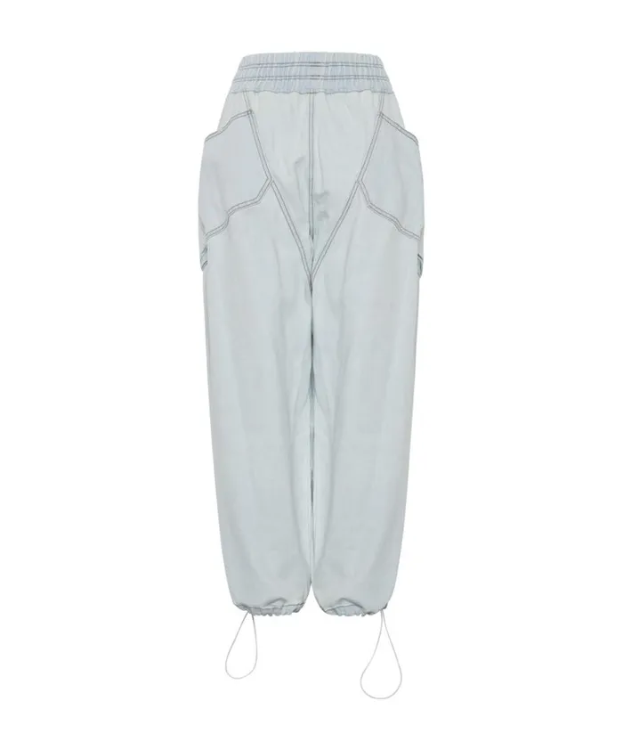 One Teaspoon Bottoms LE SURF DENIM PARACHUTE PANTS 8211 Women