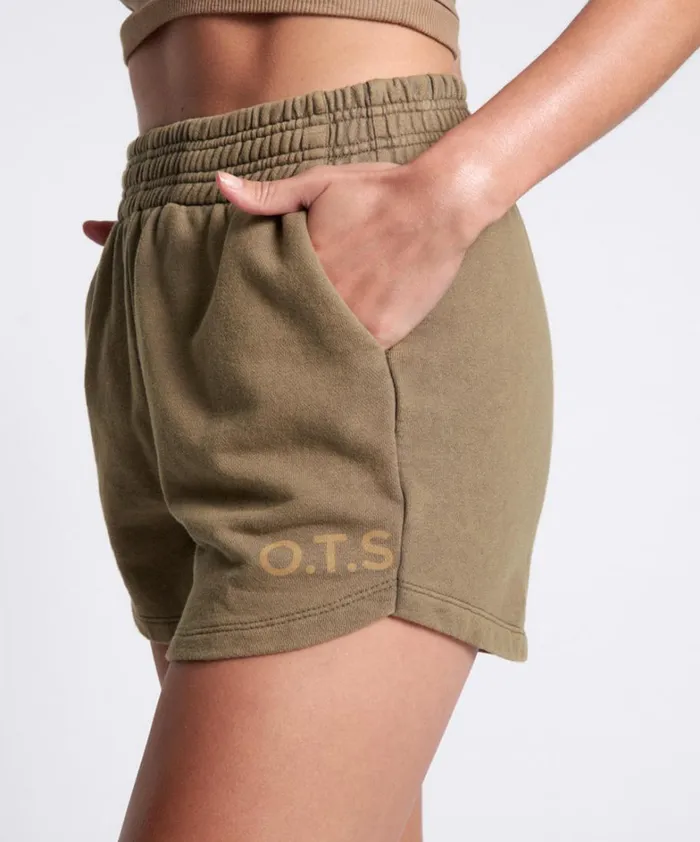 One Teaspoon Bottoms OTS HIGH WAIST HUSTLE SHORTS KHAKI 8211 Women
