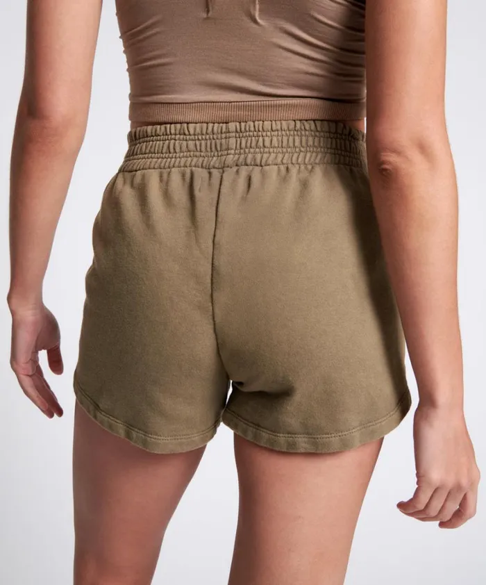 One Teaspoon Bottoms OTS HIGH WAIST HUSTLE SHORTS KHAKI 8211 Women