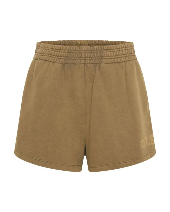 One Teaspoon Bottoms OTS HIGH WAIST HUSTLE SHORTS KHAKI 8211 Women