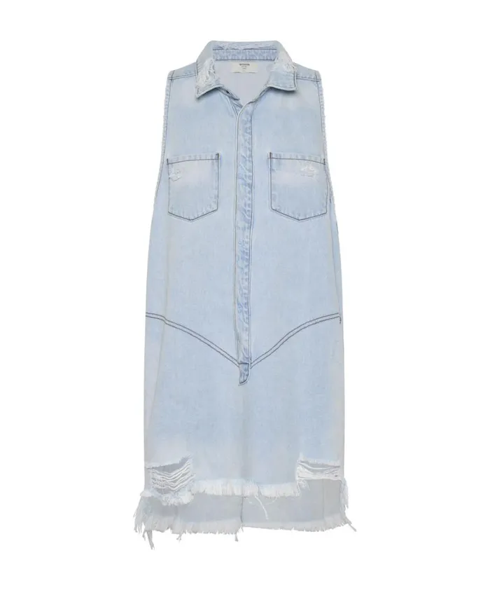 One Teaspoon Denim Dresses CASANOVA DENIM BRAXTON DRESS 8211 Women One Teaspoon Denim Dresses CASANOVA DENIM BRAXTON DRESS 8211 Women