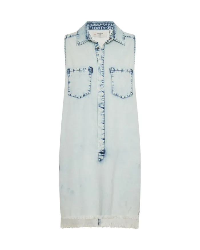 One Teaspoon Denim Dresses FADED ACID MINI BRAXTON DRESS 8211 Women One Teaspoon Denim Dresses FADED ACID MINI BRAXTON DRESS 8211 Women