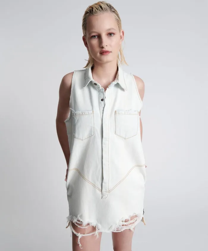 One Teaspoon Denim Dresses XANTHE BRAXTON DRESS 8211 Women