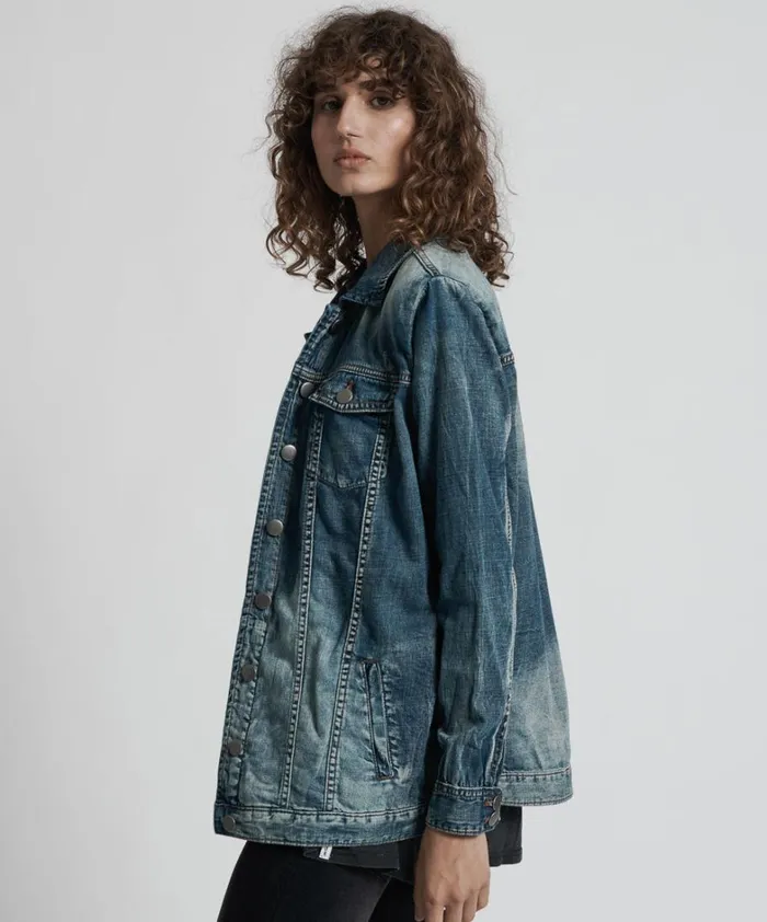 One Teaspoon Denim Jackets BLUE MAIDEN ALL STAR JACKET 8211 Women One Teaspoon Denim Jackets BLUE MAIDEN ALL STAR JACKET 8211 Women