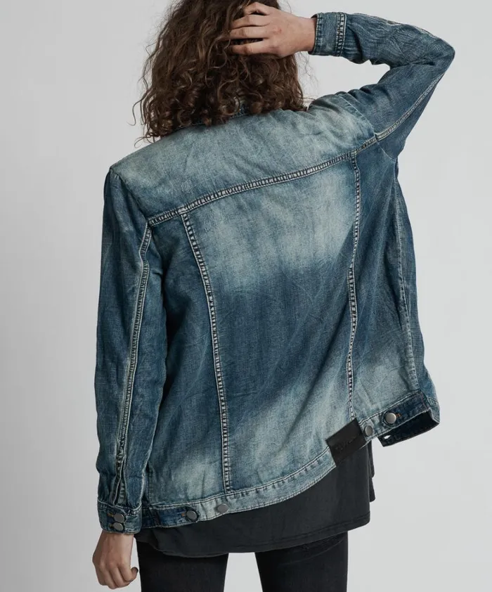 One Teaspoon Denim Jackets BLUE MAIDEN ALL STAR JACKET 8211 Women One Teaspoon Denim Jackets BLUE MAIDEN ALL STAR JACKET 8211 Women