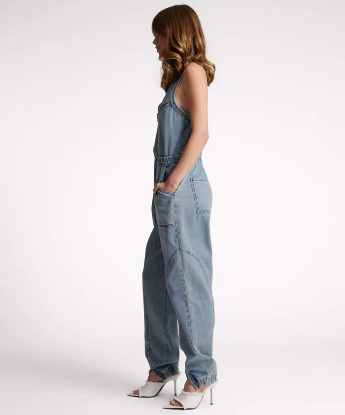 One Teaspoon Denim Jumpsuits SALTY DOG LONG LILLY DENIM JUMPSUIT 8211 Women One Teaspoon Denim Jumpsuits SALTY DOG LONG LILLY DENIM JUMPSUIT 8211 Women