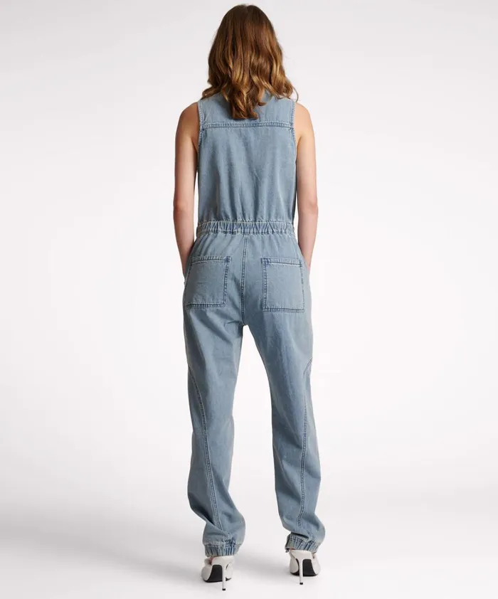 One Teaspoon Denim Jumpsuits SALTY DOG LONG LILLY DENIM JUMPSUIT 8211 Women One Teaspoon Denim Jumpsuits SALTY DOG LONG LILLY DENIM JUMPSUIT 8211 Women
